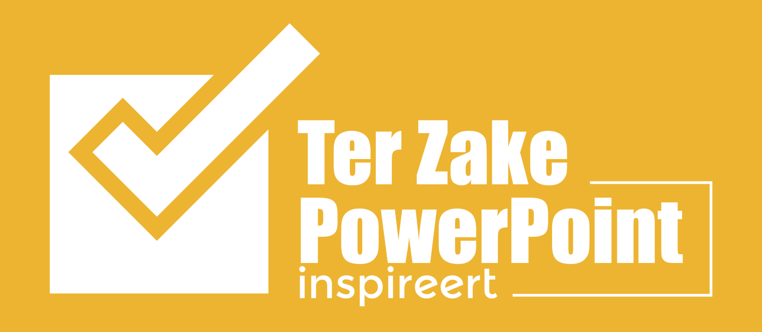 Logo TerZakePowerPoint-wit